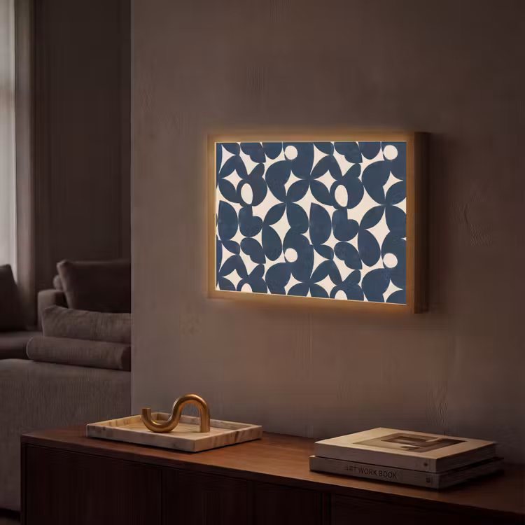 Lightbox - Wandlamp - Modern - Geometrisch - Blauw — 2