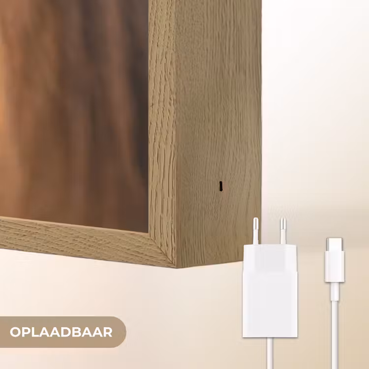 Lightbox - Wandlamp - Paard - Oog - Bruin — 7