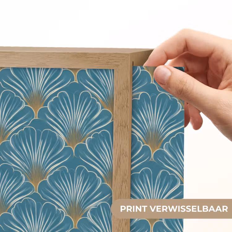 Lightbox - Wandlamp - Symmetrisch - Patroon - Blauw — 5