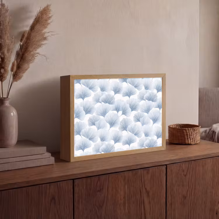Lightbox - Wandlamp - Waaier - Modern - Blauw — 4