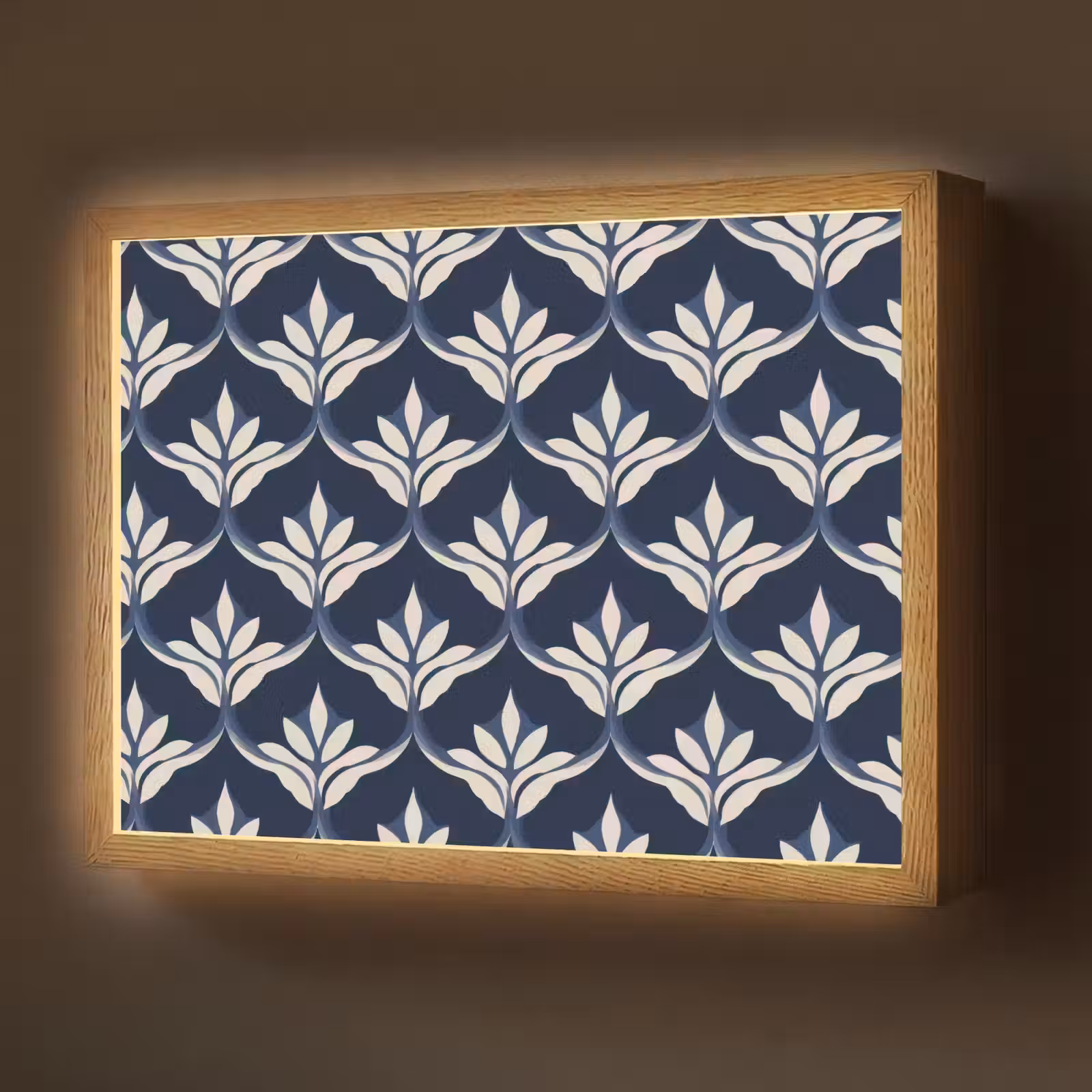 Lightbox - Wandlamp - Modern - Ontwerp - Blauw — 1