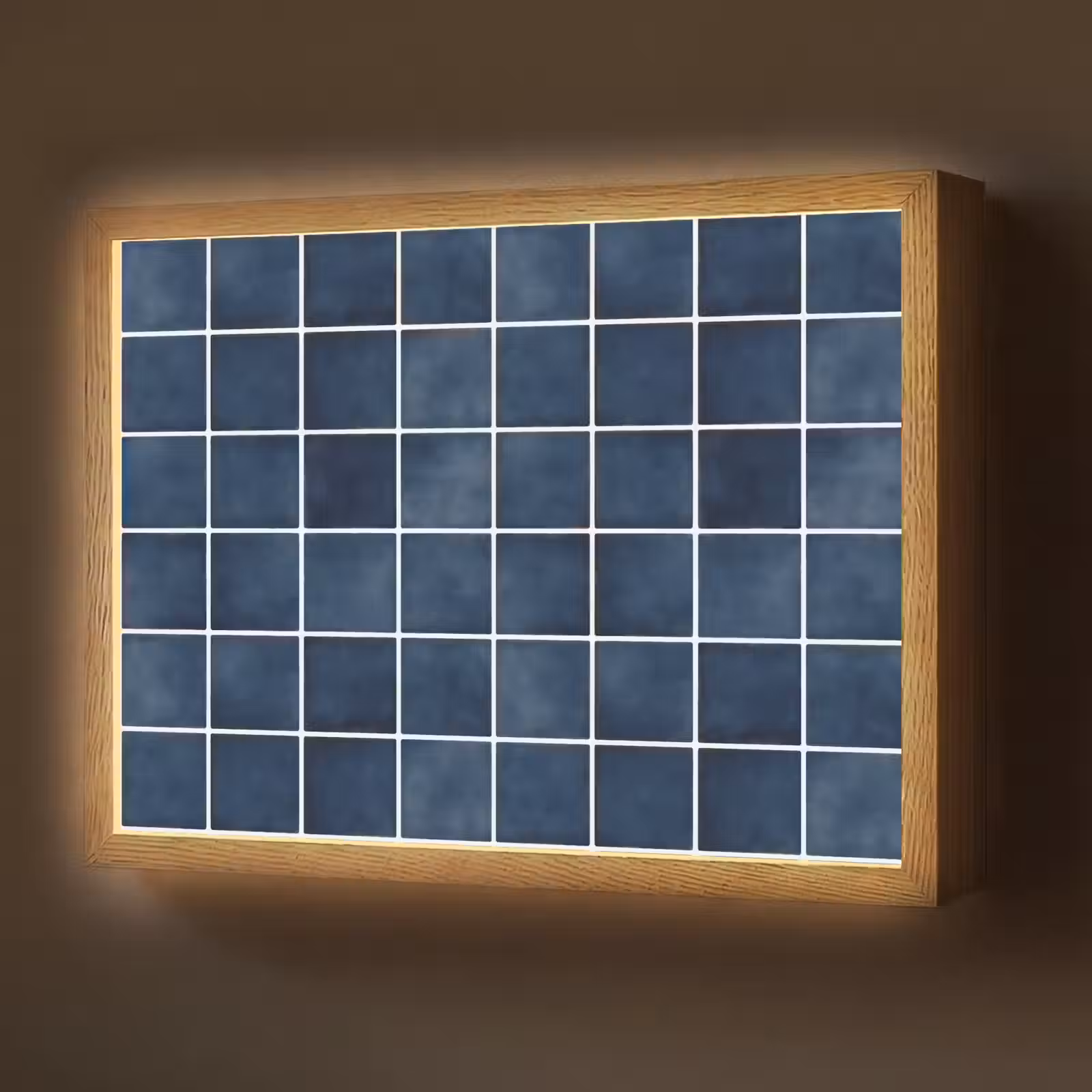 Lightbox - Wandlamp - Tegel - Modern - Blauw — 1