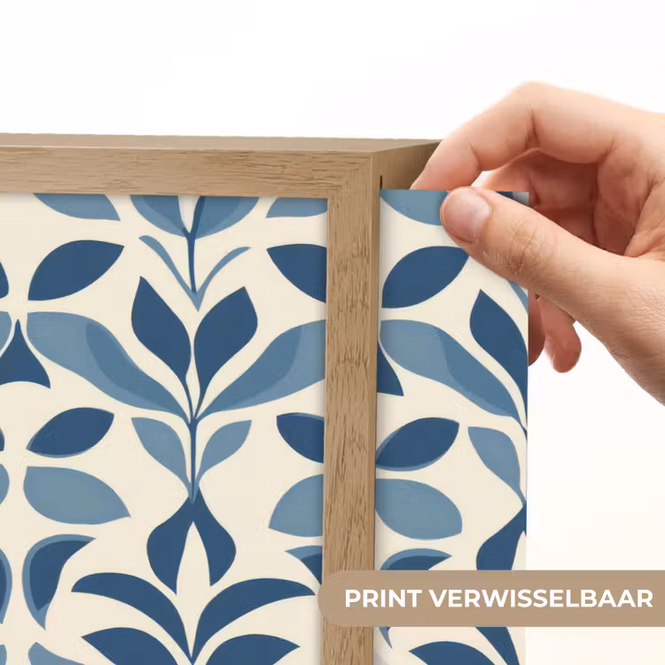Lightbox - Wandlamp - Flora - Modern - Blauw — 5