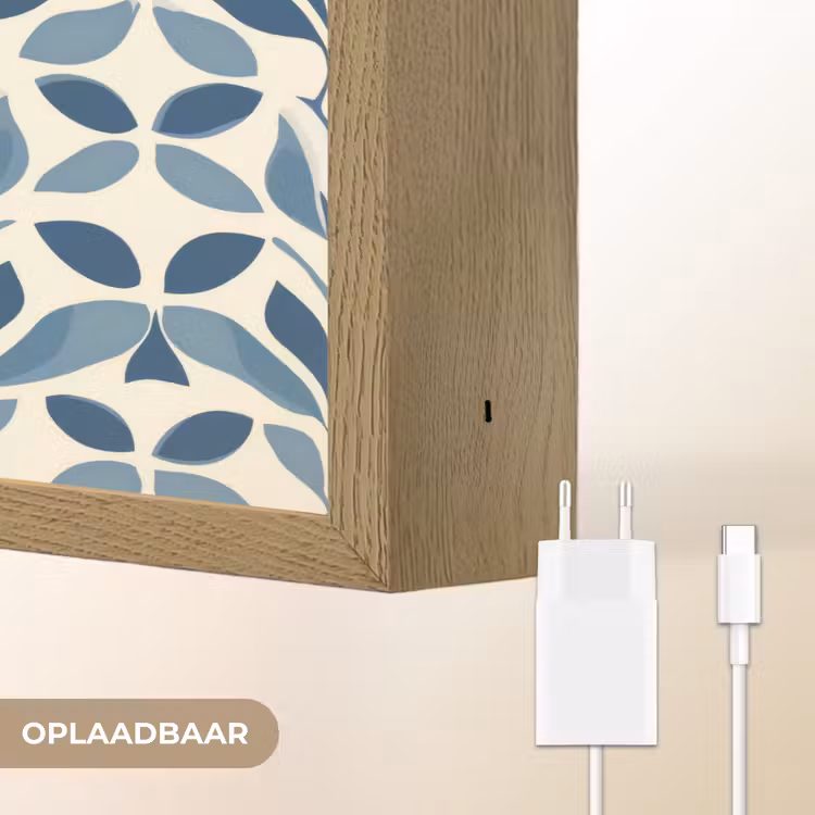 Lightbox - Wandlamp - Flora - Modern - Blauw — 7