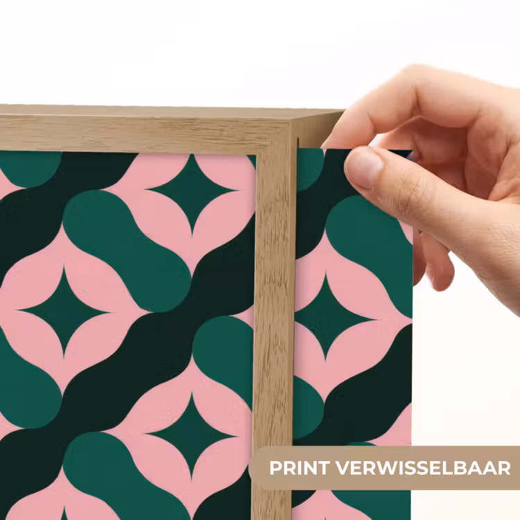 Lightbox - Wandlamp - Groen - Roze - Retro - Sterren — 5