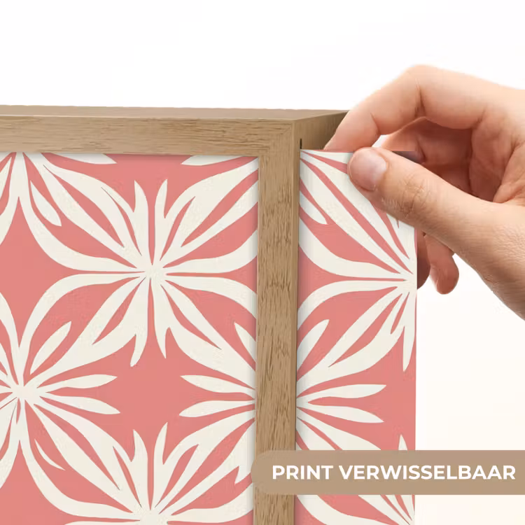 Lightbox - Wandlamp - Roze - Bloemenmotief - Wit - Modern — 5