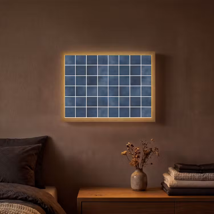 Lightbox - Wandlamp - Tegel - Modern - Blauw — 3