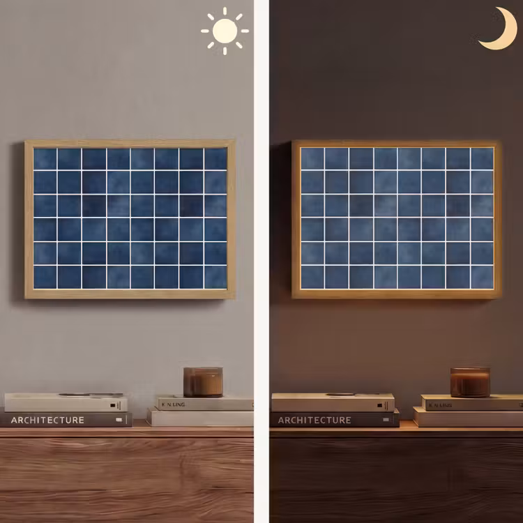 Lightbox - Wandlamp - Tegel - Modern - Blauw — 6