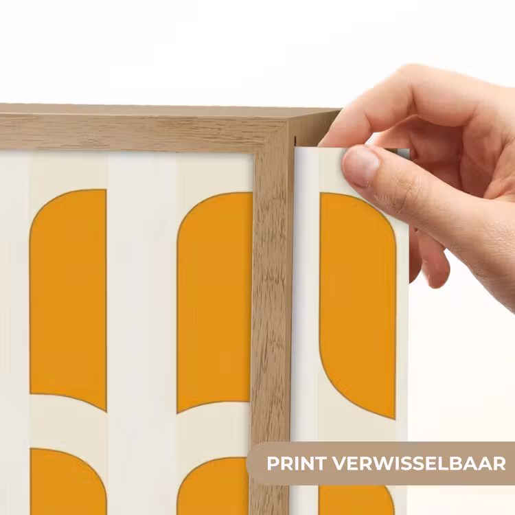 Lightbox - Wandlamp - Geometrisch - Patroon - Geel - Roze — 5