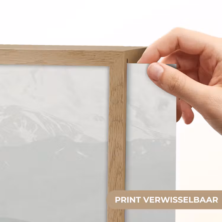 Lightbox - Wandlamp - Grijs - Berg - Paarden — 5