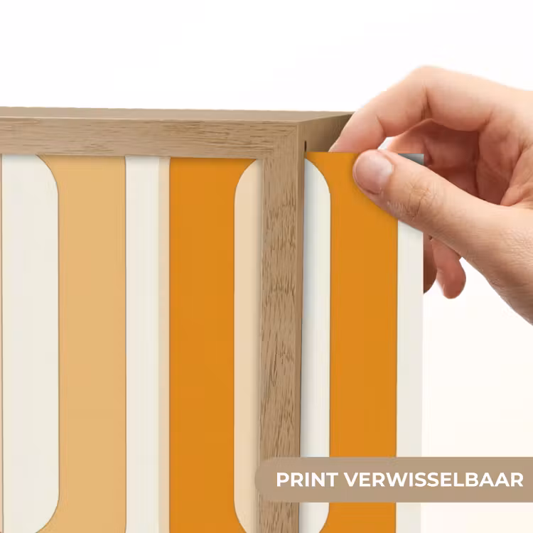 Lightbox - Wandlamp - U-vorm - Retro - Oranje — 5