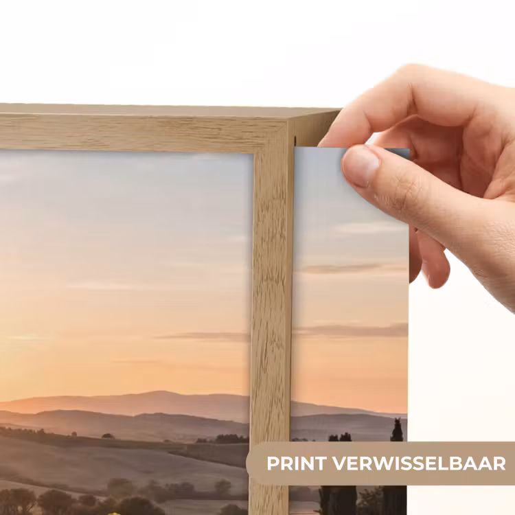 Lightbox - Wandlamp - Wijngaard - Zonsondergang - Landschap — 5