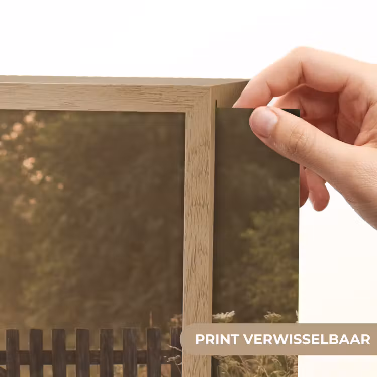Lightbox - Wandlamp - Hek - Natuur - Mist - Veld — 5