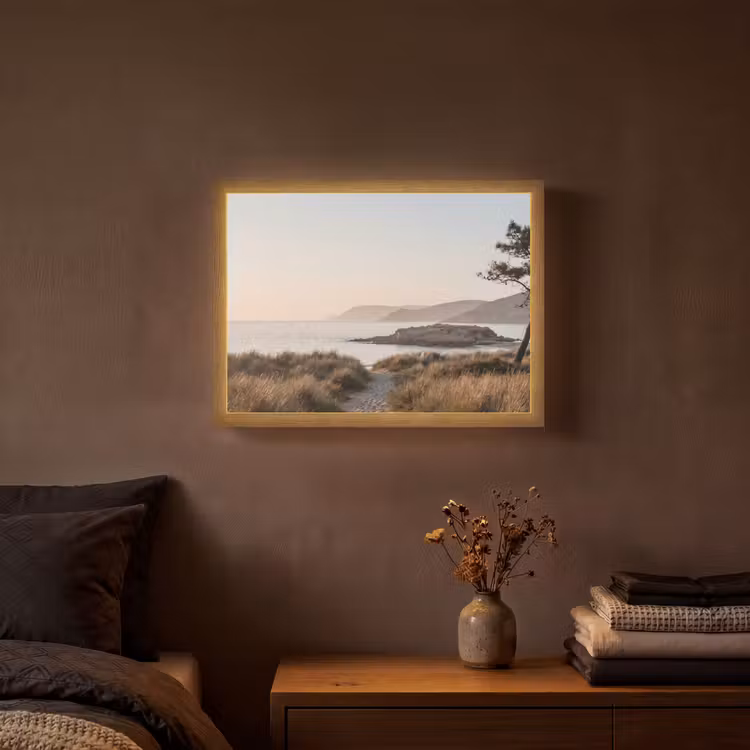 Lightbox - Wandlamp - Landschap - Kust - Duinen — 3