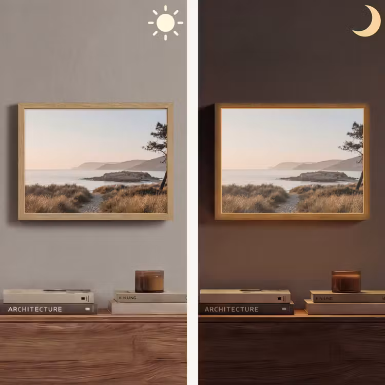 Lightbox - Wandlamp - Landschap - Kust - Duinen — 6