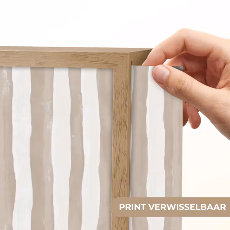 Lightbox - Wandlamp - Minimalistisch - Strepen - Beige — 5