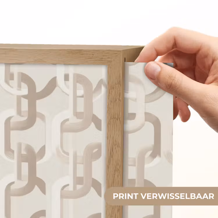 Lightbox - Wandlamp - Motief - Abstract - Beige — 5