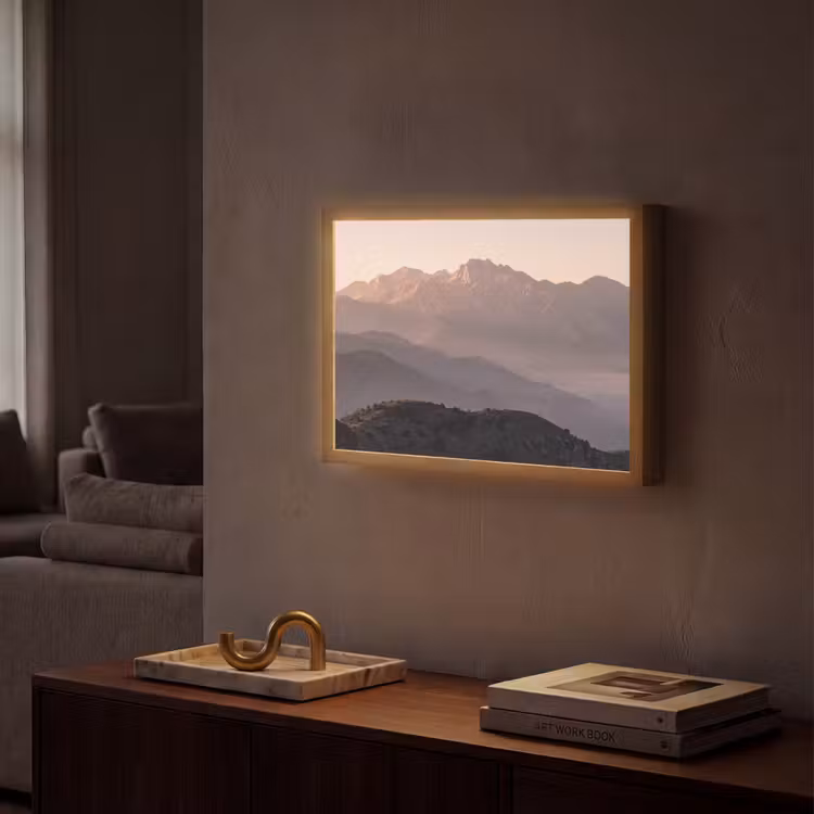 Lightbox - Wandlamp - Panorama - Landschap - Bergen — 2