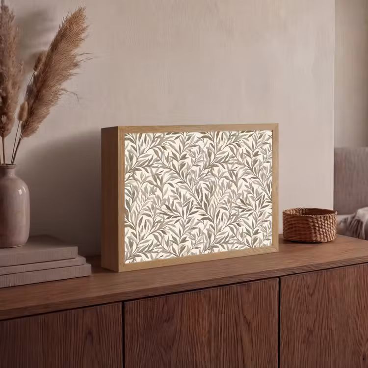 Lightbox - Wandlamp - Takken - Botanisch - Taupe — 4