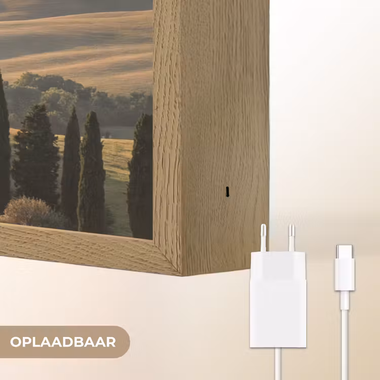 Lightbox - Wandlamp - Toscaans - Landschap - Heuvels — 7