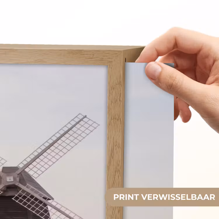 Lightbox - Wandlamp - Windmolens - Landschap - Veld — 5