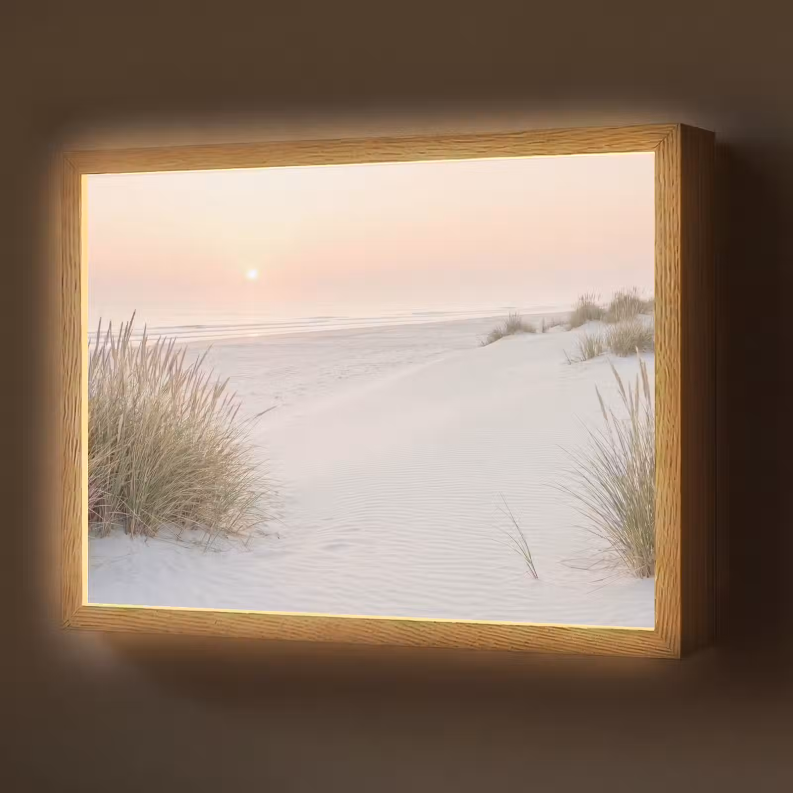 Lightbox - Wandlamp - Horizon - Duinlandschap - Zand — 1
