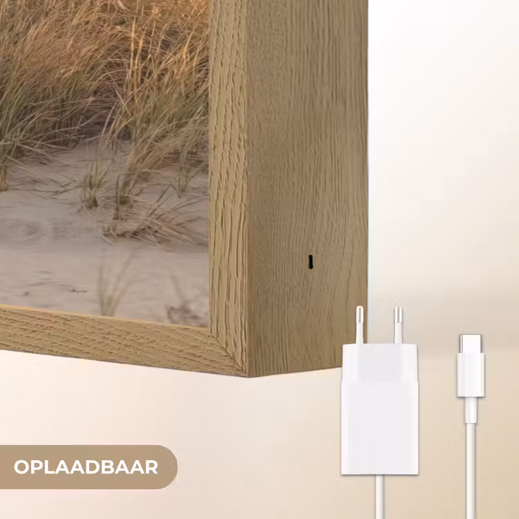 Lightbox - Wandlamp - Duinlandschap - Zonsondergang - Strand — 7