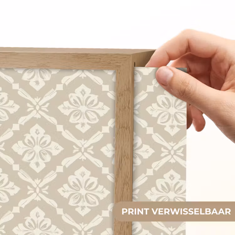 Lightbox - Wandlamp - Floraal - Ornament - Beige — 5