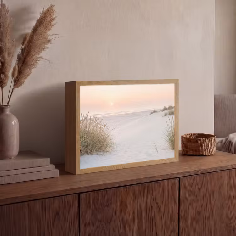 Lightbox - Wandlamp - Horizon - Duinlandschap - Zand — 4