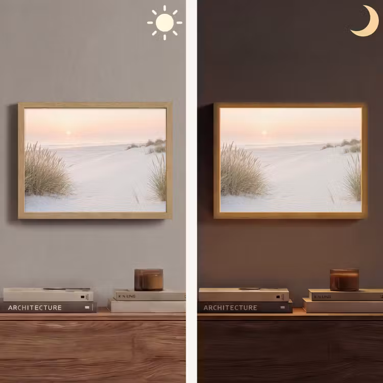 Lightbox - Wandlamp - Horizon - Duinlandschap - Zand — 6