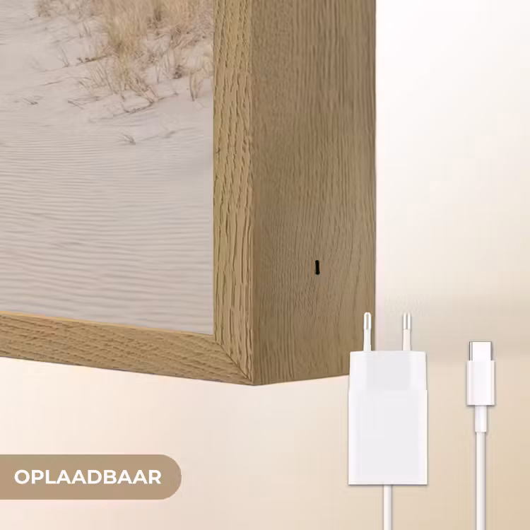 Lightbox - Wandlamp - Kustlijn - Horizon - Hek — 7