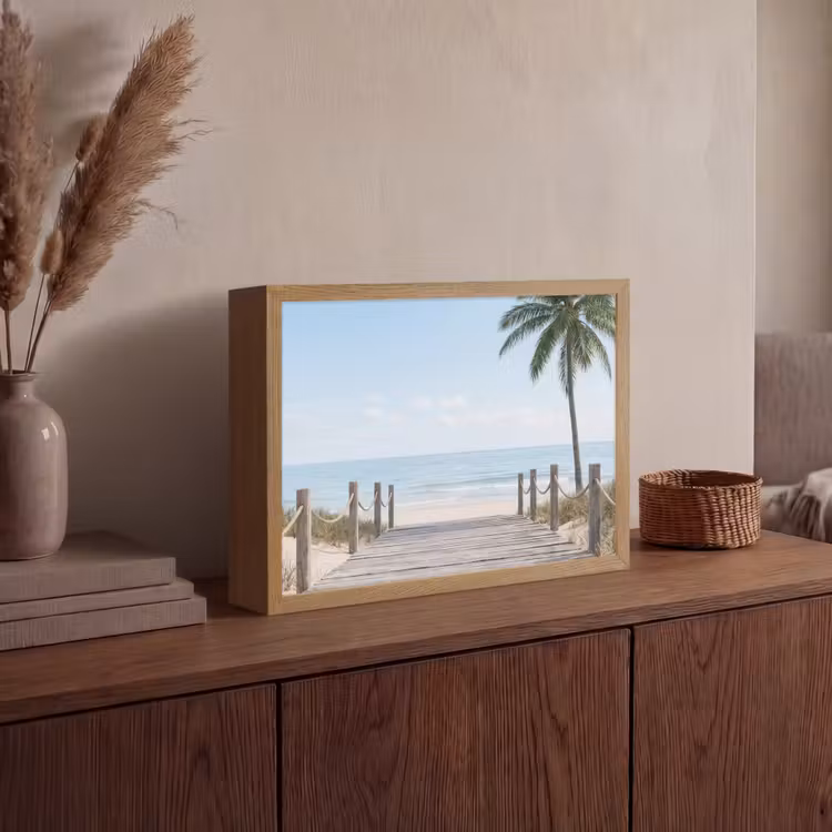 Lightbox - Wandlamp - Palmbomen - Pad - Horizon — 4