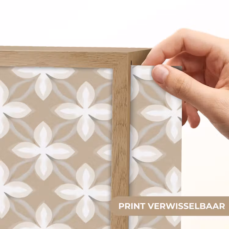 Lightbox - Wandlamp - Patroon - Symmetrisch - Beige — 5