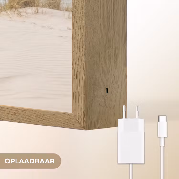 Lightbox - Wandlamp - Wolken - Duinlandschap - Zand — 7