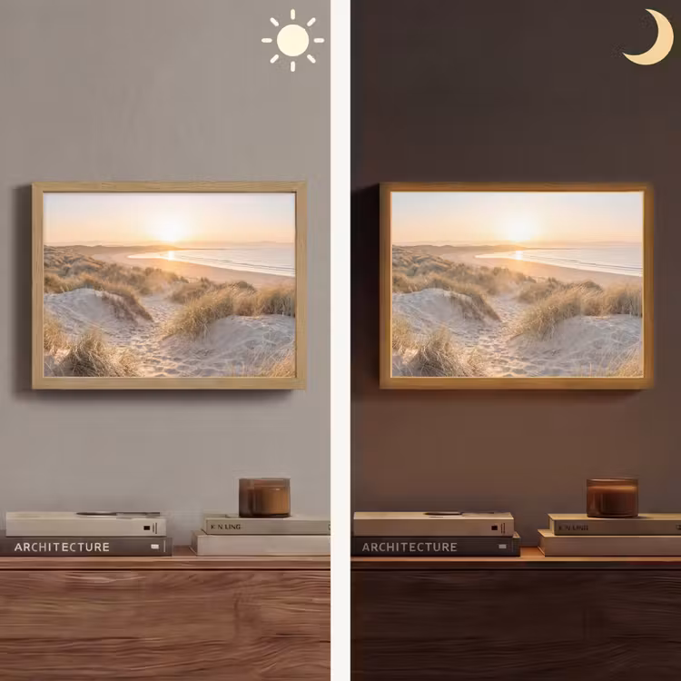 Lightbox - Wandlamp - Duinen - Strand - Zee — 6