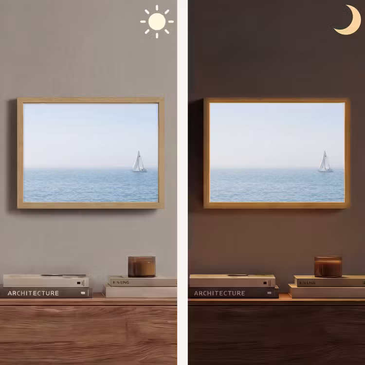 Lightbox - Wandlamp - Horizon - Zeilboot - Zee — 6