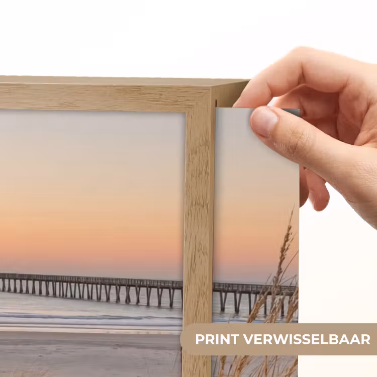 Lightbox - Wandlamp - Pier - Zonsondergang - Strand — 5