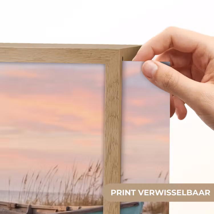 Lightbox - Wandlamp - Rustiek - Roeiboot - Zandstrand — 5