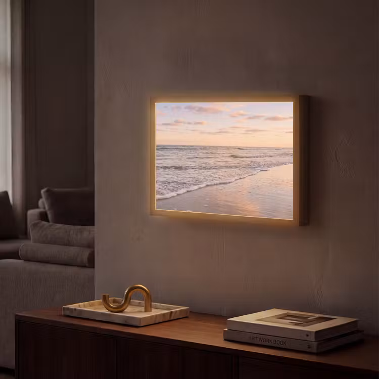 Lightbox - Wandlamp - Strand - Branding - Wolken — 2