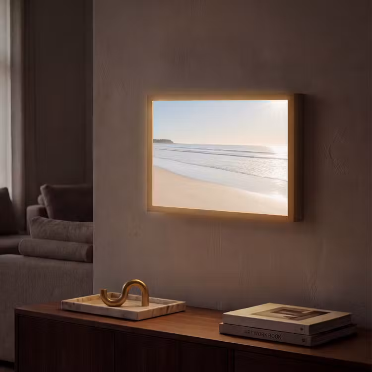 Lightbox - Wandlamp - Zee - Zon - Zand — 2