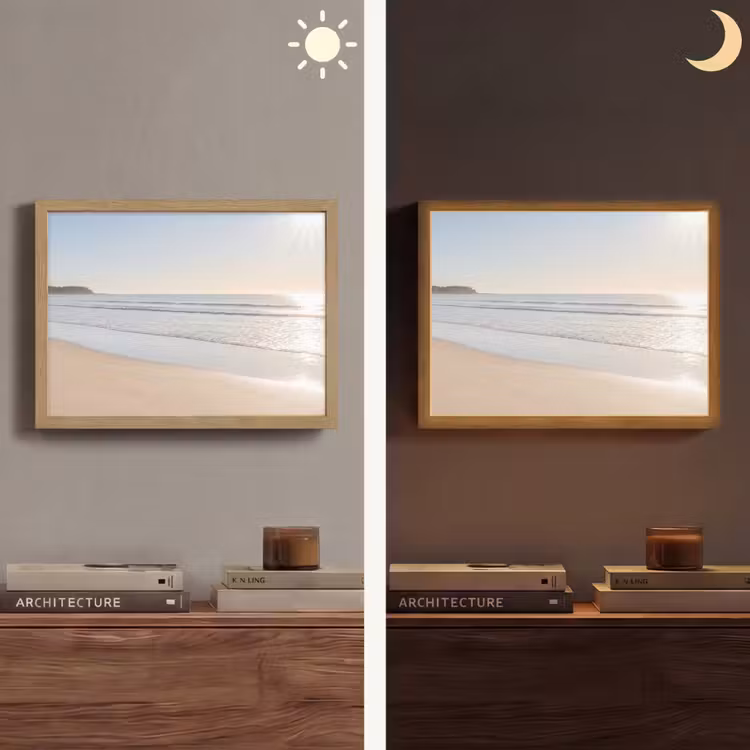 Lightbox - Wandlamp - Zee - Zon - Zand — 6