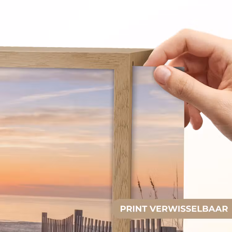 Lightbox - Wandlamp - Zonsondergang - Strand - Zand — 5