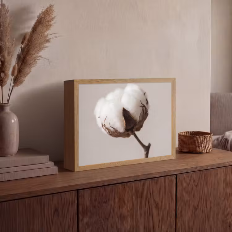 Lightbox - Wandlamp - Katoenbol - Minimalistisch - Wit — 4