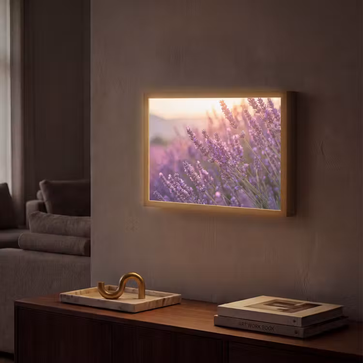 Lightbox - Wandlamp - Lavendel - Paars - Zonlicht — 2