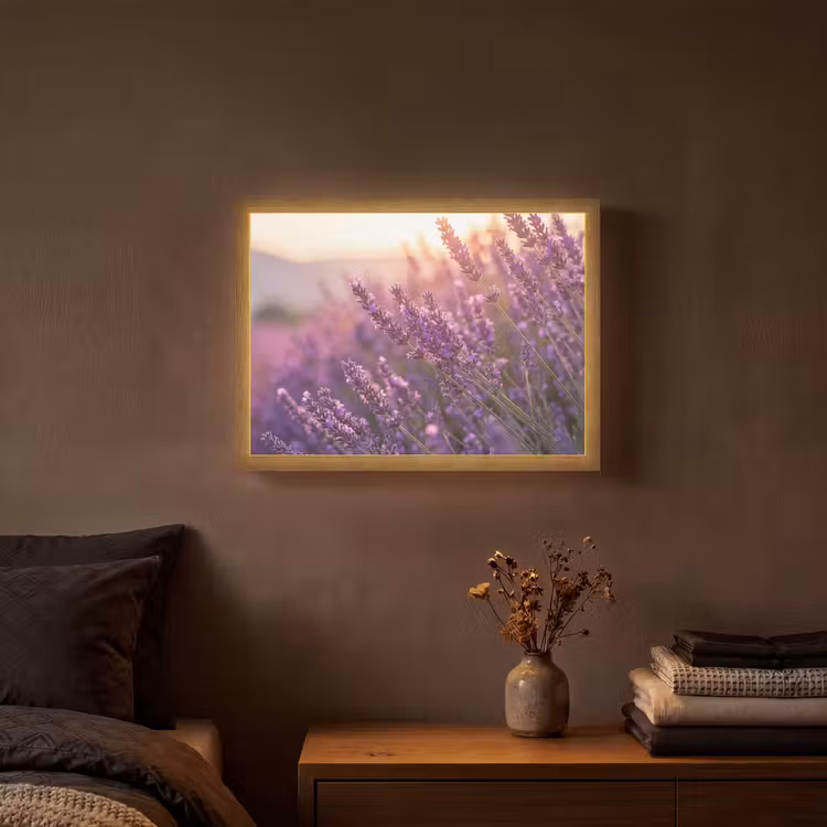 Lightbox - Wandlamp - Lavendel - Paars - Zonlicht — 3