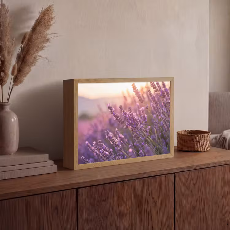 Lightbox - Wandlamp - Lavendel - Paars - Zonlicht — 4