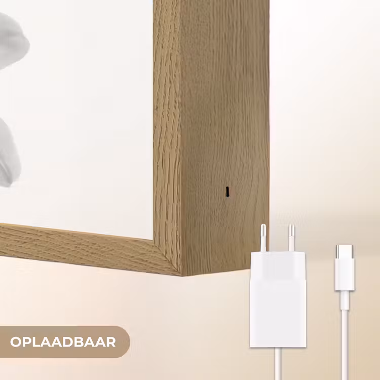 Lightbox - Wandlamp - Lelies - Elegant - Zwart - Wit — 7