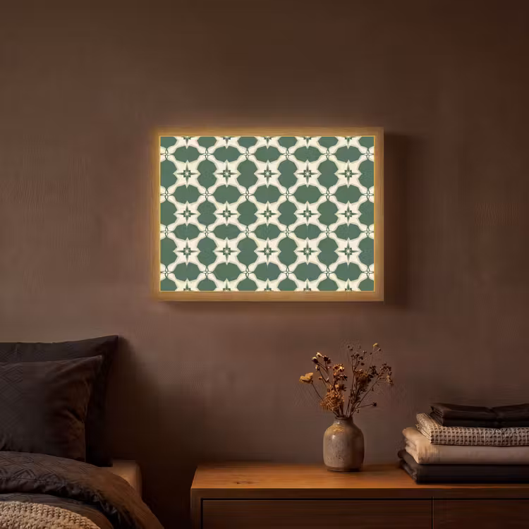 Lightbox - Wandlamp - Tegel - Klassiek - Groen — 3