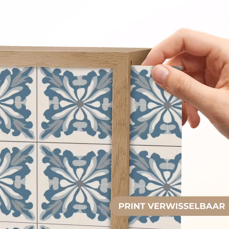 Lightbox - Wandlamp - Dessin - Tegel - Blauw — 5