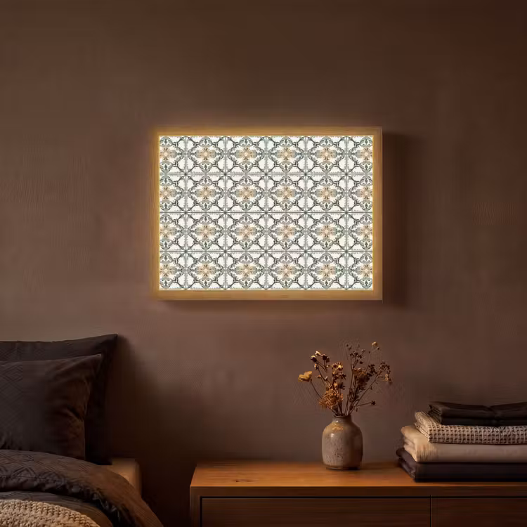 Lightbox - Wandlamp - Floraal - Verweerd - Keurrijk — 3